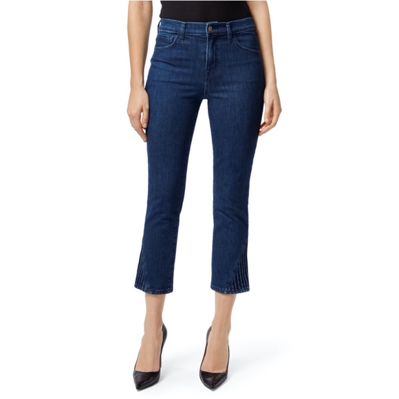 J Brand Bleach Dyed High Rise Skinny Stretch NWT - Picture 6 of 12